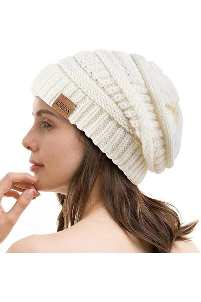 Redess Slouchy Beanie Hat for Men and Women Winter Warm Chunky Soft Oversized...