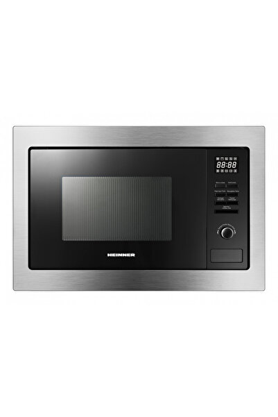 Heinner Cuptor cu microunde încorporabil cu grill, 25L, 900W, Inox