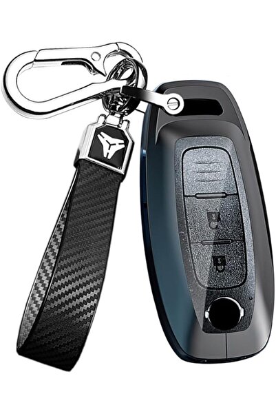 ontto Key Fob Cover Light Metal Car Key Holder Fit for Nissan 2023 2024 Ariya...