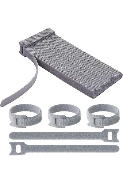 GENERAL Fastening Cable Ties Reusable 5inch Adjustable Wire Ties Strap Cable ...