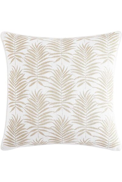 Tommy Bahama Throw, Faux Linen Accent Pillow with Zipper Closure, Tropical Ho...
