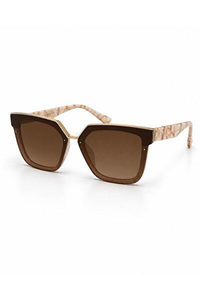 WATCHOFROYAL نظارات شمسية نسائية كريمية re1941