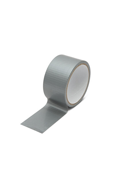 Alista Home Bandă adezivă gri 10 m x 48 mm, autoadezivă, armată cu fibre text...