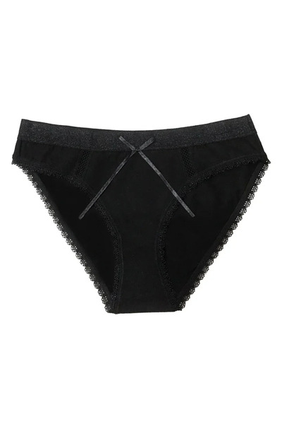Mariposa Secret Şahinler Women's Bow Mesh Bikini Panties B313