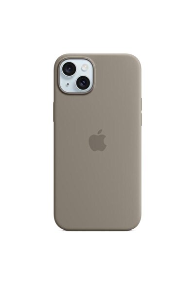 Apple iPhone 15 Plus Silicone Case with MagSafe - Clay