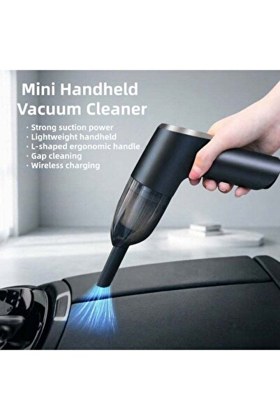 Generic Wireless charging mini handheld vacuum cleaner, featuring strong suct...