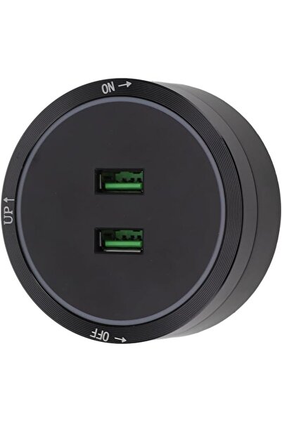 LUOCUTE مقبس كهربائي مع منفذ USB، قوي ومستقر، متنقل، جميل، مناسب للمطبخ المنزلي