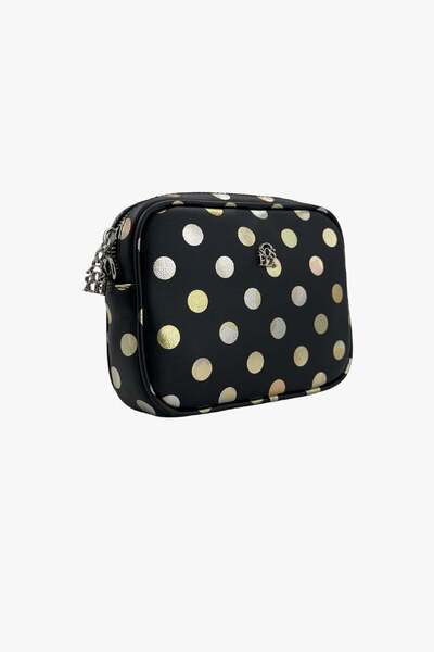SOSELA 67-7172 Women's Black-Multi Crossbody Bag