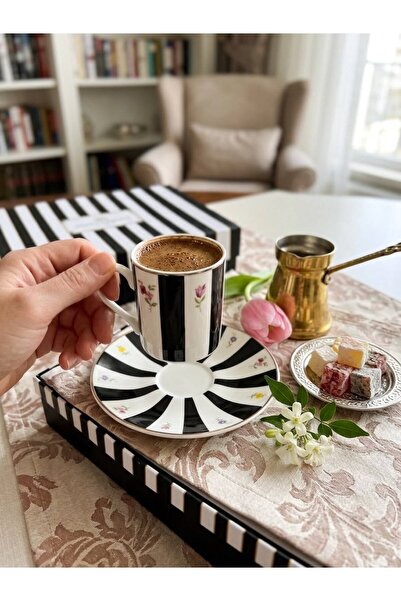 elif aksesuar Balsa 2 Li Porcelain Coffee Cup 90 Cc