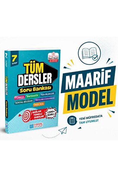 7.Sınıf Tüm Dersler Soru Bankası Maarif Modeli