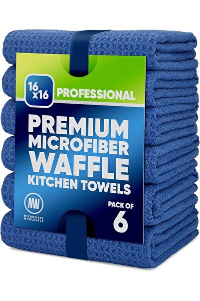 Microfiber Wholesale Kitchen Towels - Microfiber Waffle Weave Towels | White ...