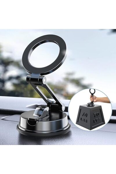 NALACAL Magnetic Car Mount for iPhone 16/16 Pro Max, All Metal Magnetic Phone...