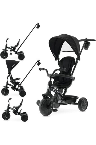 QPLAY Elite Platinum 6-in-1 Tricycle for Kids 10M-6Y+, 360°Rotating Seat Ride...