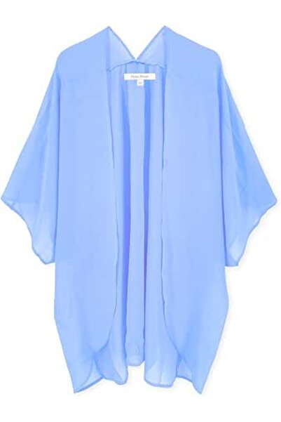 Chiffon Underwear كيمونو شيفون للنساء - غطاء للمايوه - كارديغان صيفي للشاطئ