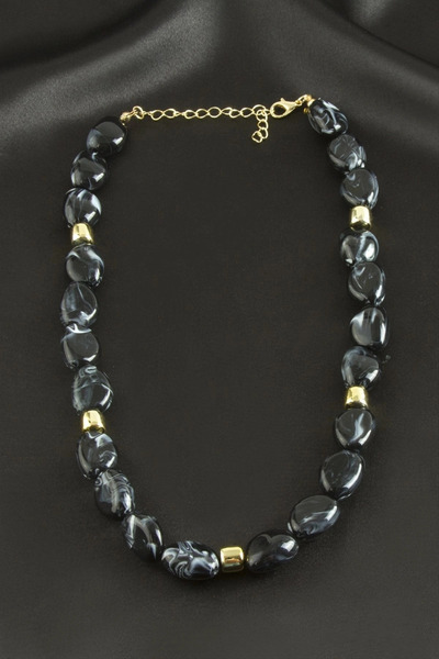 SORA GROUP Zr Model Oval Plastic Necklace