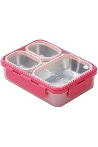 Generic Lunch Boxes, Leak Proof Stainless Steel Lunch Box for Kids, BPA Free ...