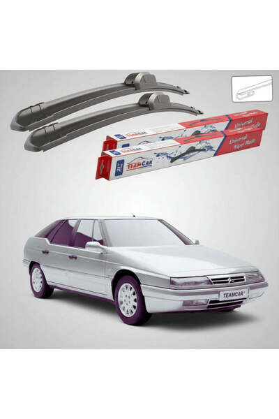 TEAMCAR Wipers Citroën XM Y4 Hatchback 1994-2000 | Front Set Flat – TeamCar®