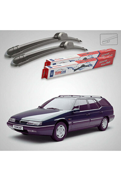 TEAMCAR Citroën XM Break Y4 Estate 1994-2000 Wiper Blades | Front Flat Set – ...