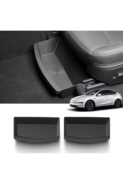 KASTWAVE 2PCS Heavy Duty Waterproof Under Seat Storage Organizers for 2025 Te...