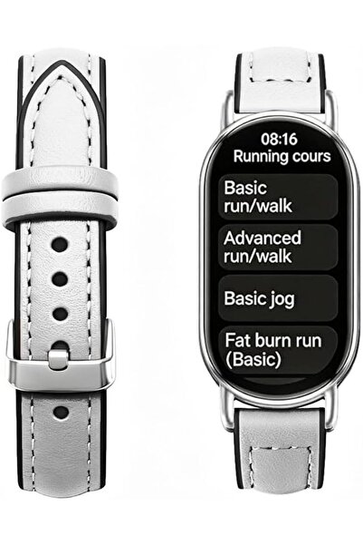 GENERAL Zkius Watch Band for Xiaomi Mi Band 10/9/8, Leather Strap for Mi Band...