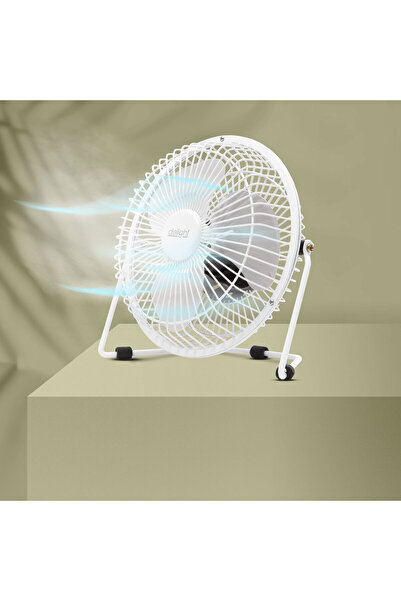 Alista Home Ventilator de birou mini USB 5V, compact, reglabil, silențios, me...