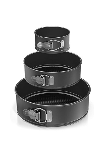 Generic Springform Cake Pan Set Of 3 (4 7 9 Inch) - Round Nonstick Baking Pan...