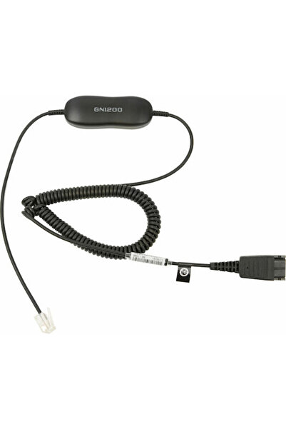 Jabra Καλώδιο ταχείας αποσύνδεσης (QD) GN1200, σπιράλ, σε RJ-9, 2μ (88011-99)