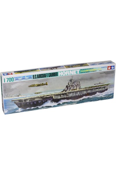 Genel Markalar 1/700 Hornet Aircraft Carrier Plastik Uçak Gemisi Maket Kiti