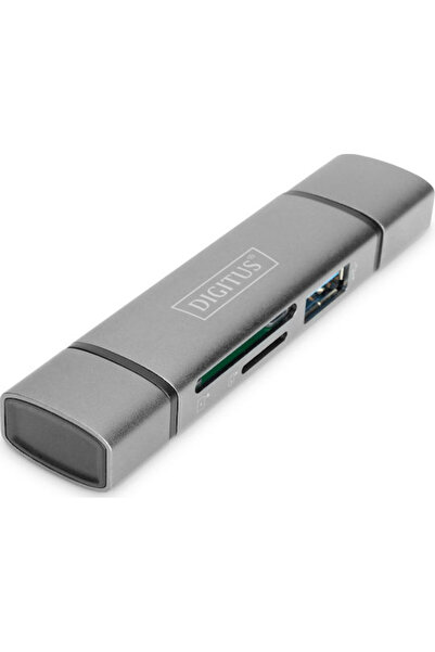 Digitus Αναγνώστης καρτών USB 3.0 Type-C για /S/D/ /m/i/c/r/o/S/D/ / / / / Κω...