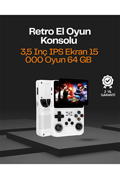 Eco Lounge Taşınabilir Retro Oyun Konsolu – 15.000 Oyun, 64 GB Depolama, IPS Ekran
