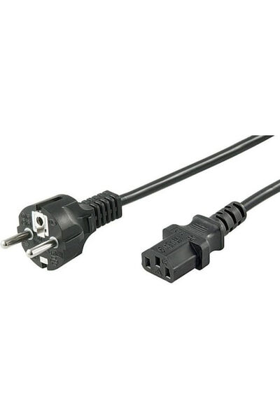 MicroConnect Καλώδιο τροφοδοσίας CEE 7/7 C13 3μ Μαύρο Ίσιο Σούκο H05VV-F 3x1m...