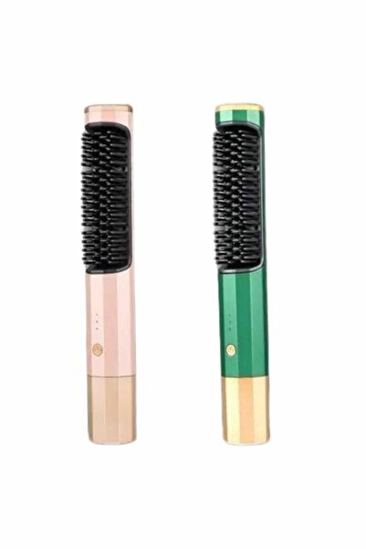 pınaxar Straightening Brush Hair Straightener Blow Comb in between Portable