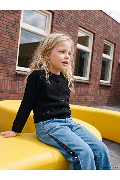 LC Waikiki Esvab • Modern & Distinctive Zero Roba Collar Girls' Knitwear Card...