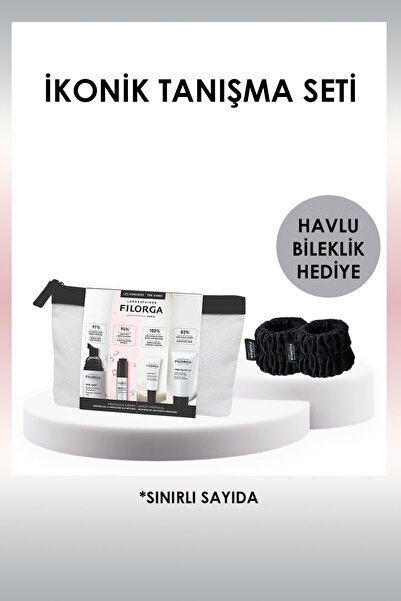 Filorga İkonik Tanışma Seti (Köpük Temizleyici - NCEF Revitalize Serum - Opti...