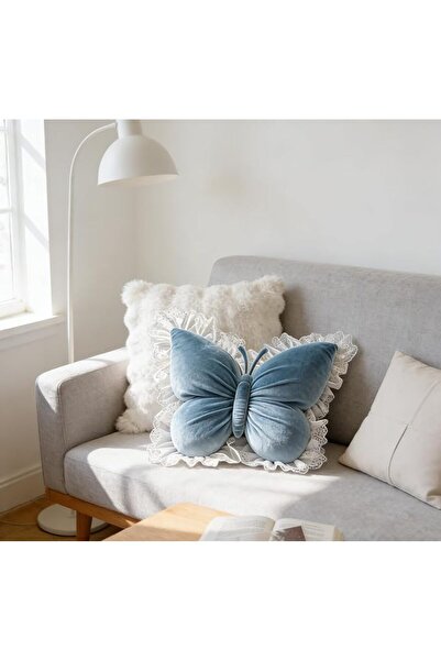 NIUBI Throw Pillow Inserts, 50 * 40cm Butterfly Shaped Decorative Pillow, for...