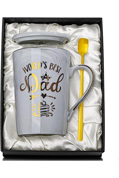 GENERAL Teacher Appreciation Gifts for Women, 14oz Pink Marble Ceramic Gold P...