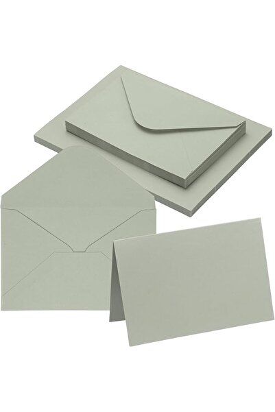 PATIKIL 4 x 6 Blank Greeting Cards and Envelopes, 20Sets Half Fold Note Cards...