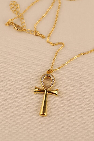Ankh Kolye Çelik