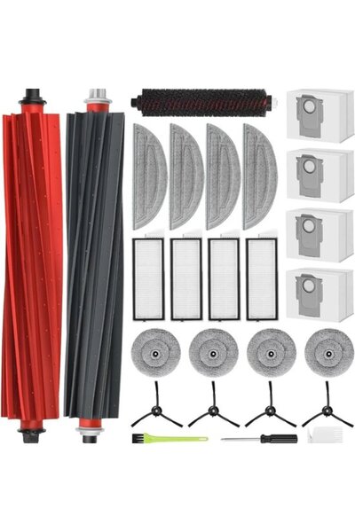STARSTAR Accessories for Roborock S8 MaxV Ultra - Brush, Filter, Mop