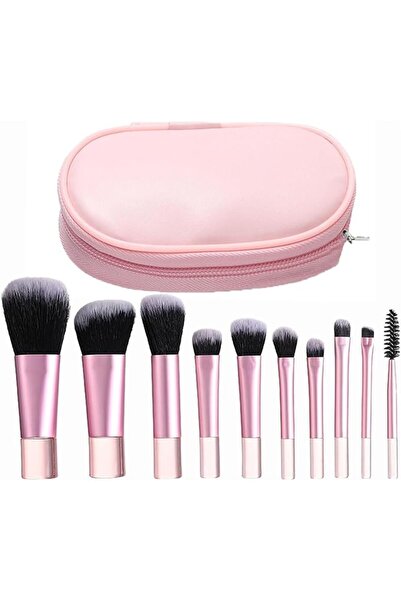Bukela Travel Make Up Brush Set, with Pouch, Professional Brush Set, Mini Com...