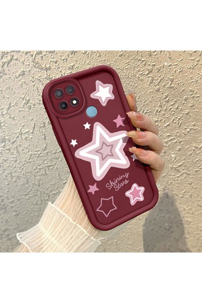 CHICASELUX Oppo A15/A15S Compatible Fashionable Shiny Star Themed Case, Scrat...