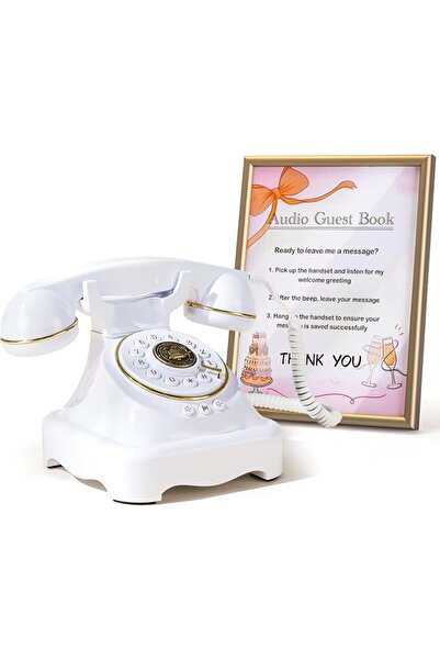 GENERAL RetroVox Audio Guest Book Wedding Phone Guestbook Guest Audio Message...