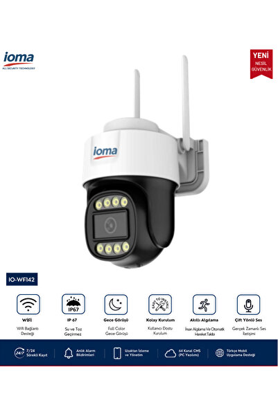 3 MP Hareketli Wifi Kamere