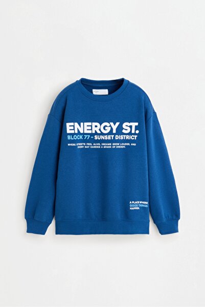 LEFTIES Baskılı sweatshirt