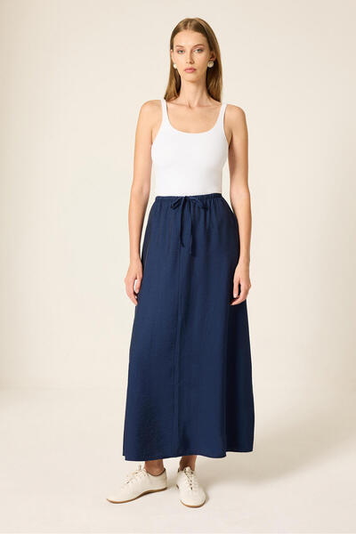 Touché Privé Beli Tie Waist Pencil Skirt