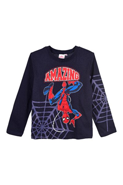 Sun City Fashion Group Μπλούζα μακρυμάνικη αγόρι "Spiderman Amazing" μπλε