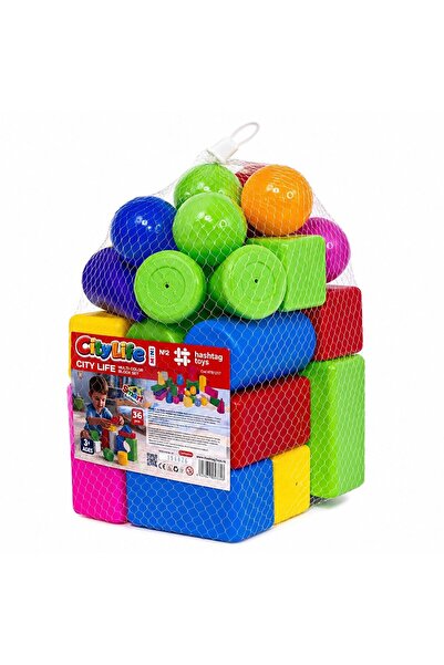 Hashtag Toys Конструктор City Life Mini 2 Hashtag Toys, МНОГОЦВЕТЕН, 31 x 19 ...