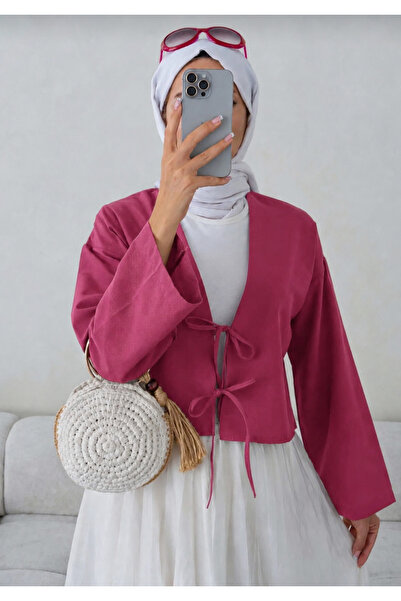 lillia kids Cămașă kimono cu 2 șireturi și legătură în față, Hijab modern, Ki...