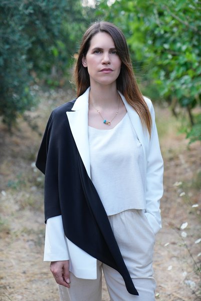 Defne&Apollon İpekçilik 100% Silk Scarf – Black