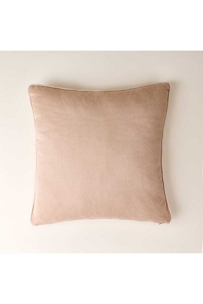 Evidea Soft Golden Throw Pillow - Ecru - 45X45 cm